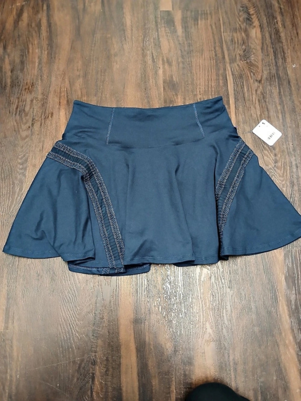 Free Peoplel Active Skirt Active Mini Skirt in Blue Size Medium NWT